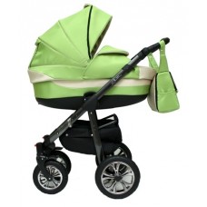 Универсальная коляска Androx Stella  2 в 1 – Lime - Biege